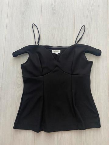 H&M edition zwarte topje maat M (nieuw) beschikbaar voor biedingen