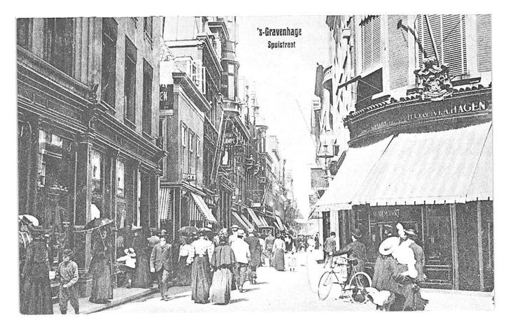 944073 s Gravenhage Spuistraat Onbeschreven, Verzamelen, Ansichtkaarten | Nederland, Ongelopen, Zuid-Holland, 1960 tot 1980, Ophalen of Verzenden