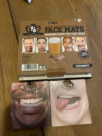 20 Face Mats - Bier Onderzetters met Gezichten beschikbaar voor biedingen