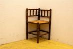 Vintage hoekstoel 39324, Huis en Inrichting, Stoelen, Ophalen of Verzenden, Gebruikt, Bruin, Eén