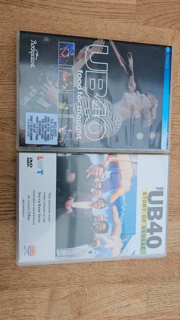 UB40 DVD's: Food for Thought & Story of Reggae, Cd's en Dvd's, Dvd's | Muziek en Concerten, Ophalen of Verzenden