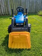 Traptractor met kar, Kinderen en Baby's, Speelgoed | Buiten | Voertuigen en Loopfietsen, Ophalen, Gebruikt, Trapvoertuig