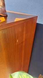 Retro vintage wandkastje, Omnia teakhouten kastje, Ophalen, Met plank(en), Gebruikt, Minder dan 150 cm