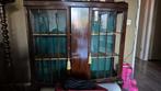 Antieke vitrine kast, Antiek en Kunst, Ophalen of Verzenden