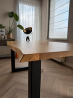 Massief Eiken Eettafel - 160x100cm, Huis en Inrichting, Ophalen, Gebruikt, 100 tot 150 cm, Eikenhout