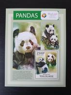 Togo 2013 Panda Beer Michel blok 802 postfris, Postzegels en Munten, Postzegels | Thematische zegels, Verzenden, Postfris, Dier of Natuur