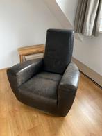 Gerard van den Berg Longa Design Stoel, Huis en Inrichting, Fauteuils, Ophalen, Gebruikt, Leer, 75 tot 100 cm