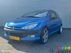 Peugeot 206 1.4 Air-line 2- Nap - Airco, Voorwielaandrijving, 4 cilinders, Blauw, Origineel Nederlands