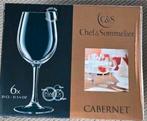 Chef & Sommelier, 4 cabernet wijnglazen, Glas of Glazen, Nieuw, Ophalen of Verzenden, Glas