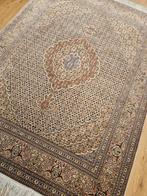 Vintage handgeknoopt perzisch tapijt tabriz 50raj 201x150, Info@SlatsAntiek.nl, 100 tot 150 cm, Perzisch, 200 cm of meer