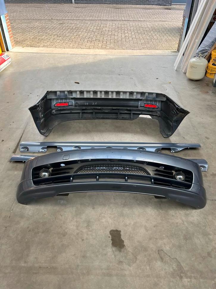 BMW 3 serie E46 Bumperset Stahlblau Metallic, Auto-onderdelen, Carrosserie en Plaatwerk, Bumper, BMW, Voor, Achter, Links, Rechts