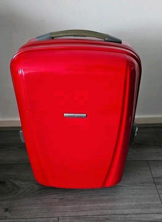 Samsonite Trolley, Sieraden, Tassen en Uiterlijk, Koffers, Gebruikt, Hard kunststof, 50 tot 60 cm, Minder dan 35 cm, Slot, Uitschuifbare handgreep