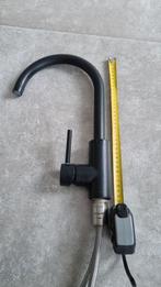 Zwarte keuken mengkraan, Minder dan 50 cm, Ophalen of Verzenden, Zo goed als nieuw, Minder dan 100 cm