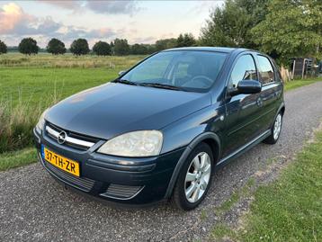 Opel Corsa 1.2 16V Twinport 5D 2006 Grijs Airco beschikbaar voor biedingen