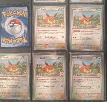 4 Eevee #74 pokemon day kaarten beschikbaar voor biedingen