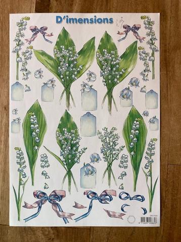 Knipvel Marianne Design - Tiny - bloemen beschikbaar voor biedingen