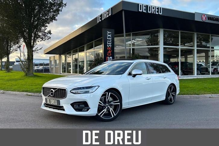 Volvo V90 2.0 T4 R-DESIGN | POLESTAR 210pk | PANORAMA | TREK, Auto's, Volvo, Bedrijf, Te koop, V90, Achteruitrijcamera, Adaptive Cruise Control