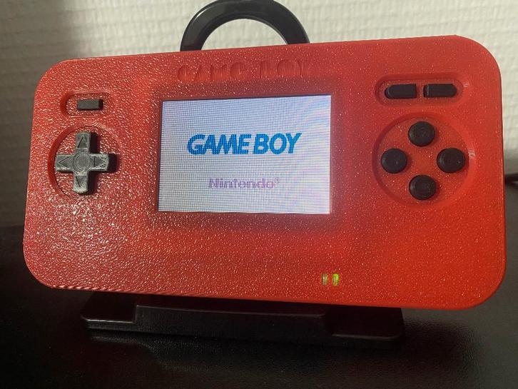 Uniek Gameboy Advance DS DIY mod rood, Spelcomputers en Games, Spelcomputers | Nintendo DS, Zo goed als nieuw, DS Lite, Ophalen