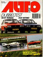 Autovisie dubbeltest Fiat Ritmo en Seat Ronda Mei 1983, Gelezen, Overige merken, Verzenden