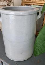 Grote antieke Franse grès pot 32 cm hoog, Antiek en Kunst, Ophalen