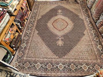 Vintage handgeknoopt perzisch tapijt tabriz 40raj 415x297 beschikbaar voor biedingen