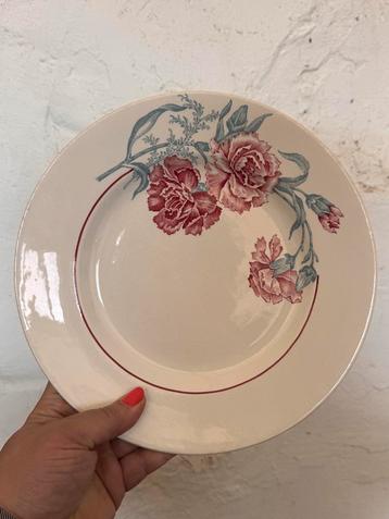 Antieke Franse Compotier Antibes Decor beschikbaar voor biedingen
