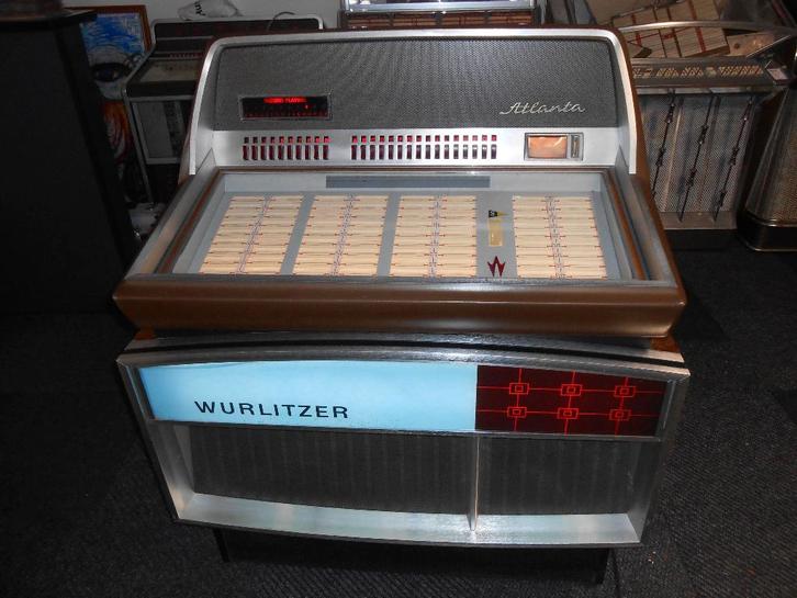 Wurlitzer jukebox model Atlanta, Verzamelen, Automaten | Jukeboxen, Zo goed als nieuw, Wurlitzer, 1970 tot heden, Ophalen