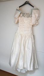 Trouwjurk linea raffaelli 100% zijde maat 38, Ophalen of Verzenden, Zo goed als nieuw, Wit, Trouwjurk