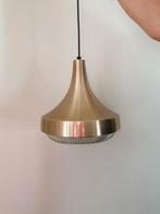 Vintage roodkoperkleurige hanglamp, Ophalen of Verzenden, Zo goed als nieuw, Minder dan 50 cm