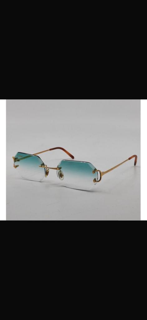 Originele Cartier brillen, Sieraden, Tassen en Uiterlijk, Zonnebrillen en Brillen | Heren, Zo goed als nieuw, Zonnebril, Overige merken