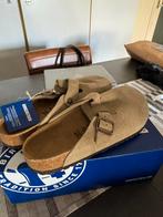 Birkenstock Boston Taupe - Maat 42, Sandalen, Bruin, Nieuw, Ophalen of Verzenden