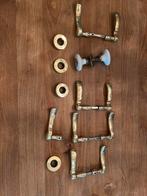Antiek Deurbeslag Set - Vintage Look Woonaccessoires, Antiek en Kunst, Ophalen of Verzenden