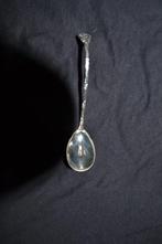 Jamlepel met haakje, 15.5 cm., Antiek en Kunst, Antiek | Bestek, Ophalen of Verzenden