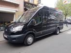 Ford Transit 290 2.0 TDCI L2H2 Trend 18 ZITS, Auto's, Ford, Voorwielaandrijving, 10 stoelen, Zwart, Origineel Nederlands