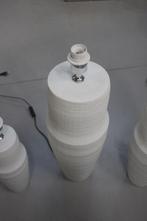 3 x lampvoet tafellamp PICACHO Light & Living wit keramiek, Ophalen of Verzenden, Zo goed als nieuw, Overige materialen, 50 tot 75 cm