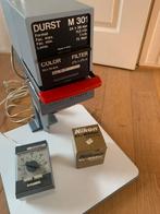 Durst M301 dokaset, incl novex timer en Nikon 50mm f4 lens, Ophalen of Verzenden, Gebruikt
