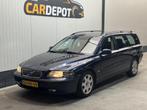 Volvo V70 2.4 Comfort Line, Stof, Blauw, 2435 cc, Grijs