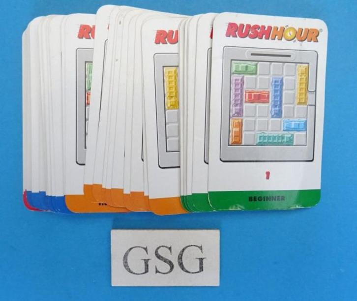 Rushhour kaart set nr. 60103-103, Hobby en Vrije tijd, Gezelschapsspellen | Overige, Gebruikt, Ophalen