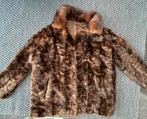 Vintage Bontjas Nerts, Ophalen of Verzenden, Gedragen, Maat 42/44 (L), Bruin