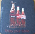 bierviltje van Coca Cola - Enjoy your coke, Verzamelen, Biermerken, Ophalen of Verzenden, Zo goed als nieuw, Viltje(s), Overige merken