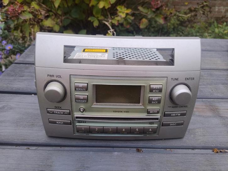 Originele Toyota Corolla Verso Radio, Auto diversen, Autoradio's, Gebruikt, Ophalen