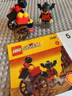 Lego System set 2540 katapultkar + ridder met bouwinstructie, Ophalen of Verzenden, Gebruikt, Complete set, Lego