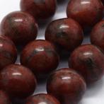 Streng Rode Jaspis edelsteen kralen 8 mm, Ophalen, Nieuw, Kraal