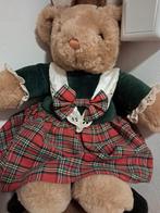 Schattige Cherished Teddies Beer in Ruitjesjurk, Verzamelen, Beren en Cherished Teddies, Ophalen of Verzenden, Zo goed als nieuw