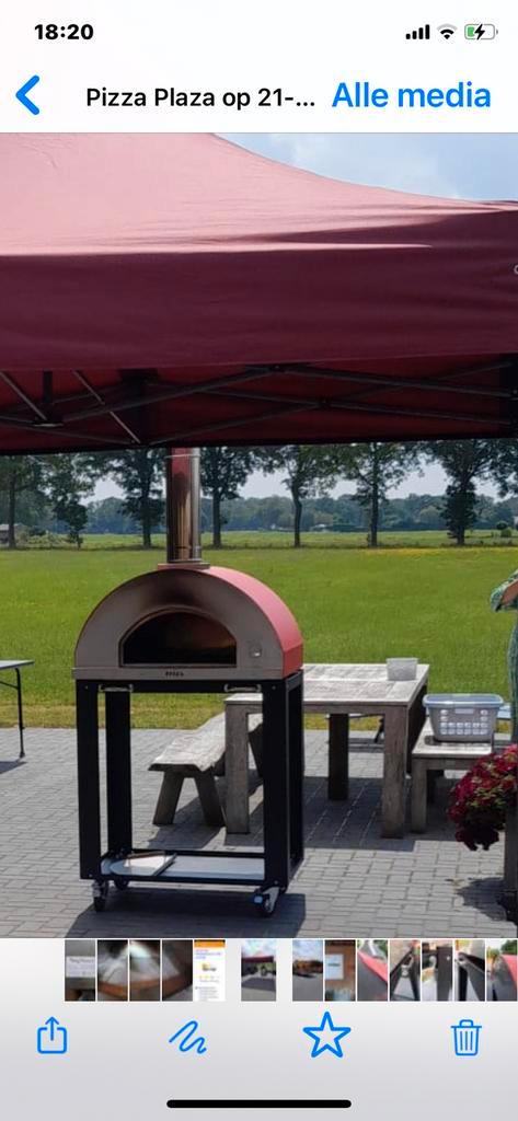 BEEK Grande pizza oven houtgestookt 1 tot 4 pizza's tegelijk, Tuin en Terras, Pizzaovens, Nieuw, Ophalen of Verzenden