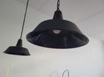 Lampenset Hanglampen industrieel, Huis en Inrichting, Lampen | Hanglampen, Gebruikt, Ophalen of Verzenden, Metaal, Minder dan 50 cm
