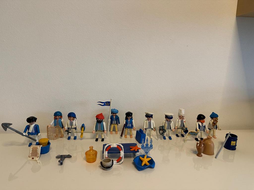 Zeemannen playmobil met atributen, Ophalen of Verzenden