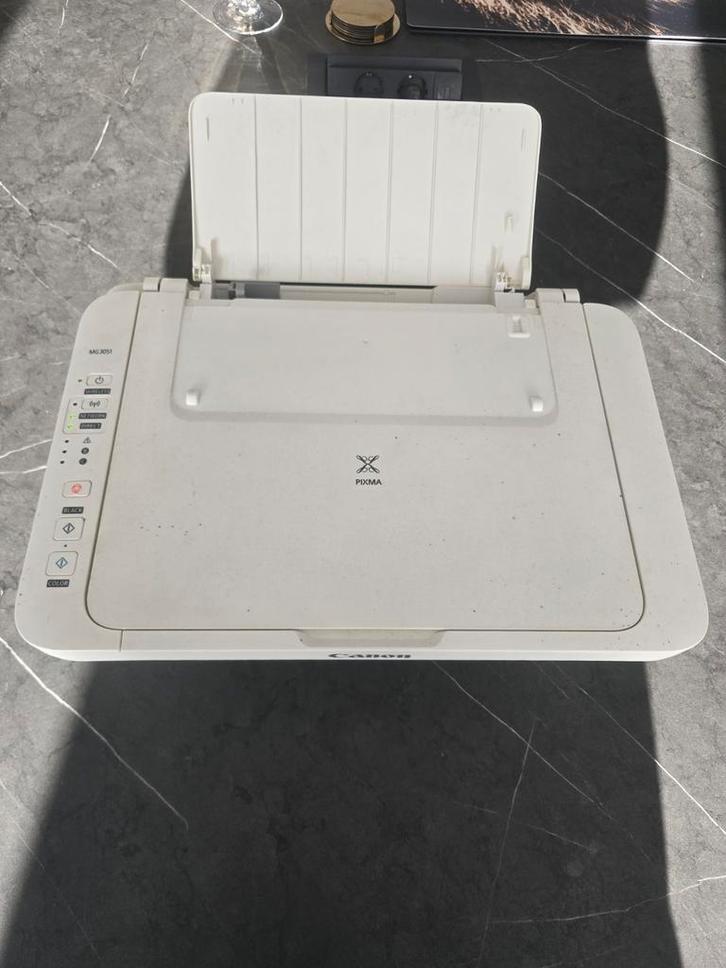 Canon PIXMA MG3051 All-in-One Printer, Computers en Software, Printers, Gebruikt, All-in-one, Inkjetprinter, Kleur printen, Kopieren