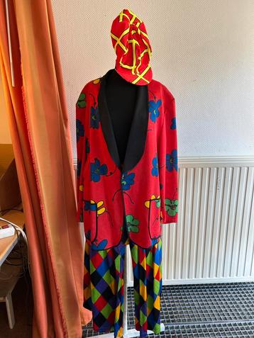 Clowns Kostuum Maat XL - Compleet! beschikbaar voor biedingen