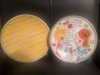 2 Blond Amsterdam Borden - Even Bijkletsen, Blond Amsterdam, Ophalen of Verzenden, Zo goed als nieuw, Bord(en)